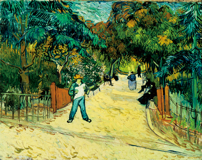  文森特·威廉·梵高  Vincent Willen Van Gogh ——阿尔勒公元入口1888